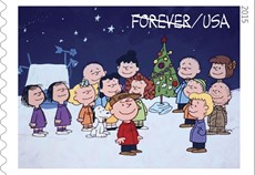 Charlie Brown Christmas stamp